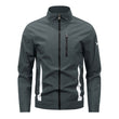 🔥 Speciale Deal ✨ Casual Herenjas met Ritszakken & Opstaande Kraag – Comfortabele Jas met Moderne Uitstraling