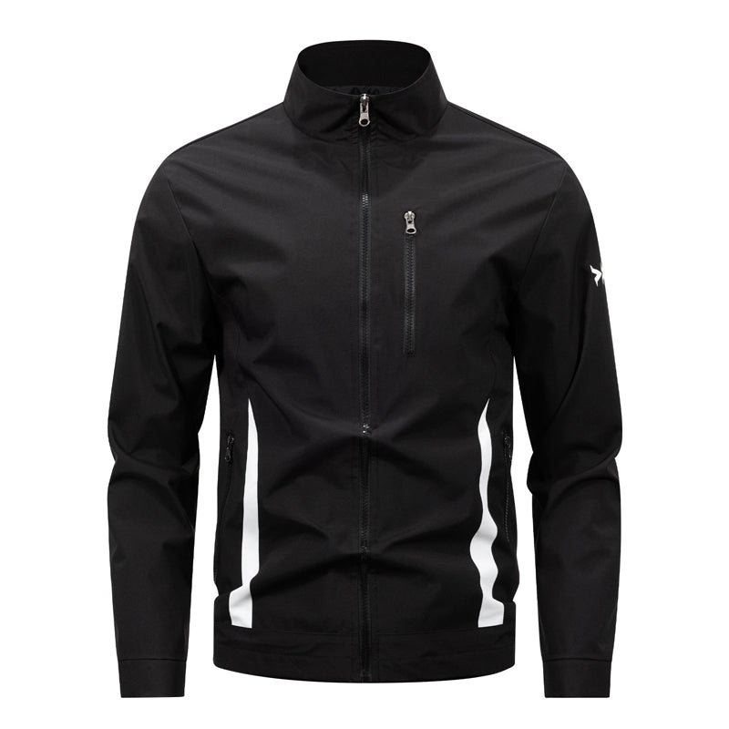 🔥 Speciale Deal ✨ Casual Herenjas met Ritszakken & Opstaande Kraag – Comfortabele Jas met Moderne Uitstraling