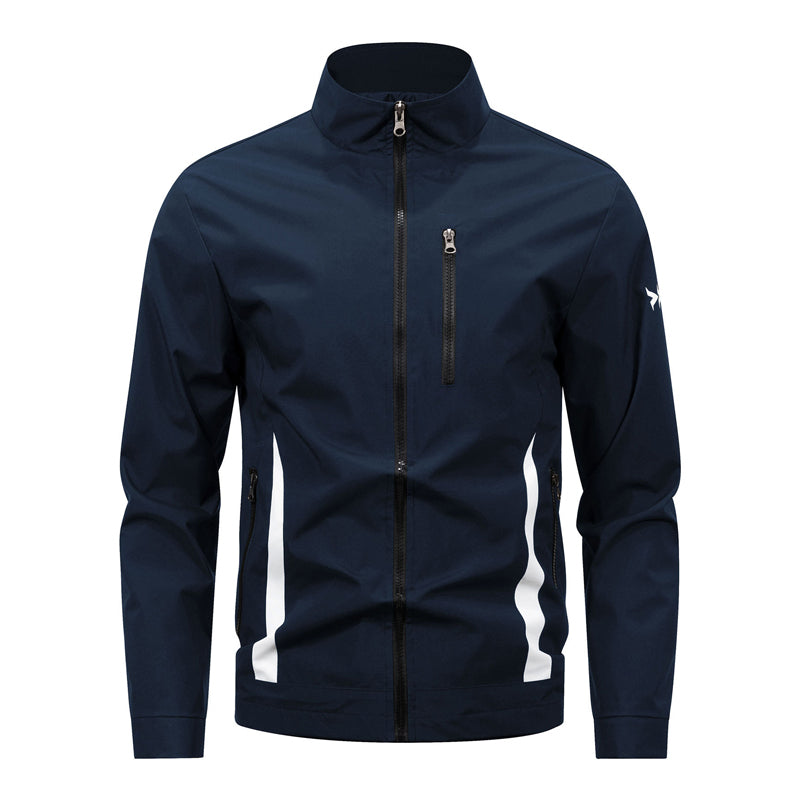 🔥 Speciale Deal ✨ Casual Herenjas met Ritszakken & Opstaande Kraag – Comfortabele Jas met Moderne Uitstraling