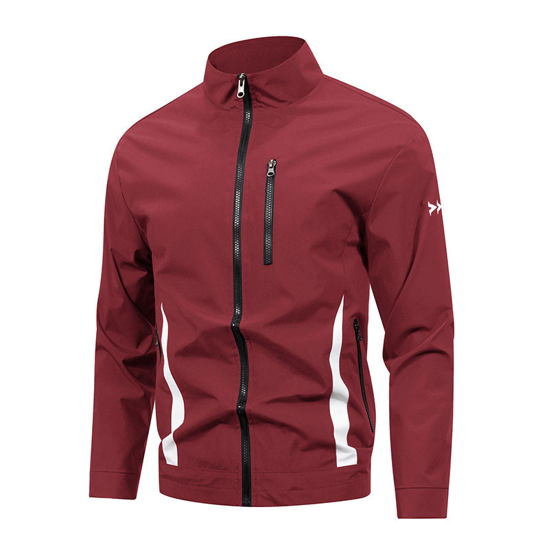 🔥 Speciale Deal ✨ Casual Herenjas met Ritszakken & Opstaande Kraag – Comfortabele Jas met Moderne Uitstraling