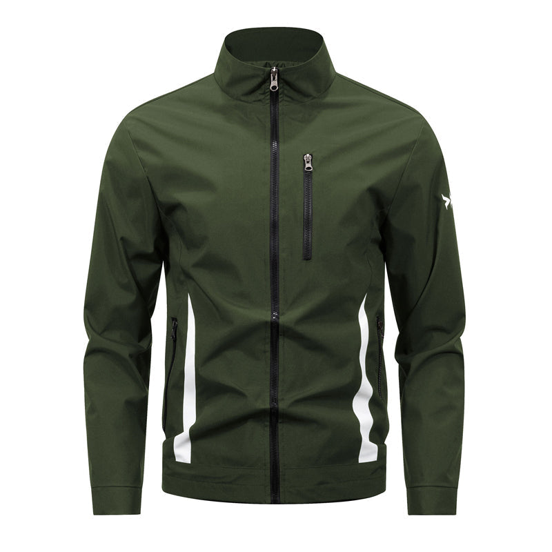 🔥 Speciale Deal ✨ Casual Herenjas met Ritszakken & Opstaande Kraag – Comfortabele Jas met Moderne Uitstraling