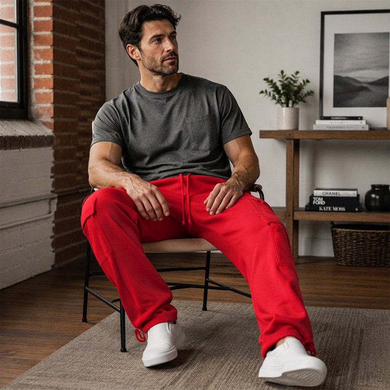🔥50% OFF👖Cargobroek met trekkoord voor heren, casual model