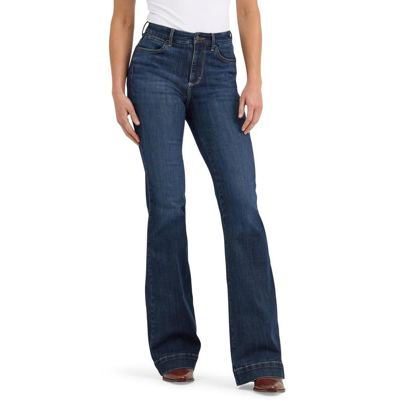 🔥Gratis verzending✈️Retro flare-jeans met hoge taille voor dames