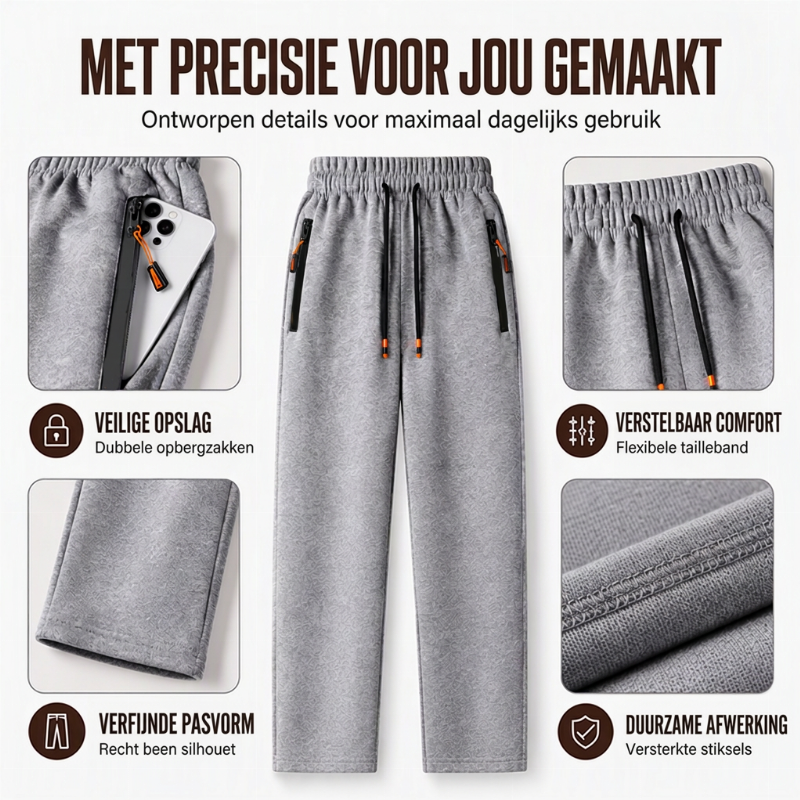 👖😍Comfortabele thermische herenwinterbroek