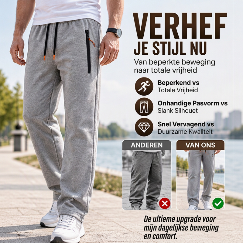 👖😍Comfortabele thermische herenwinterbroek