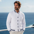 🔥50% OFF🔥Casual herenjack van jacquard-stof in baseballstijl
