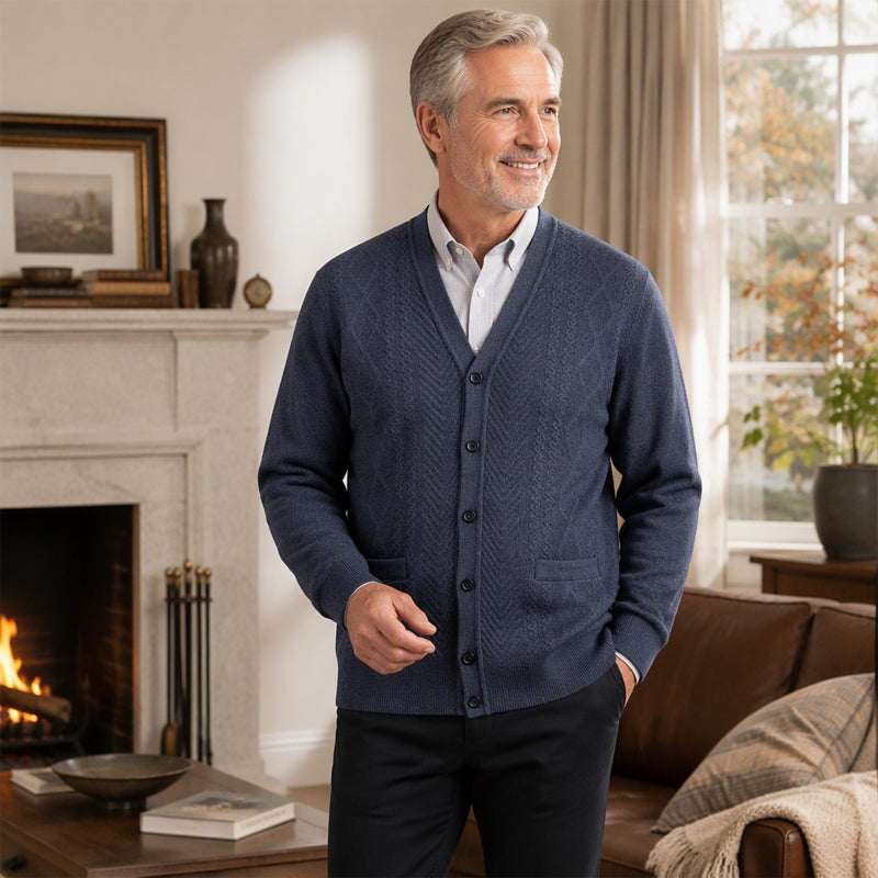 Klassiek thermisch vest voor heren | Klassiek model ❄️ Winterwarmte