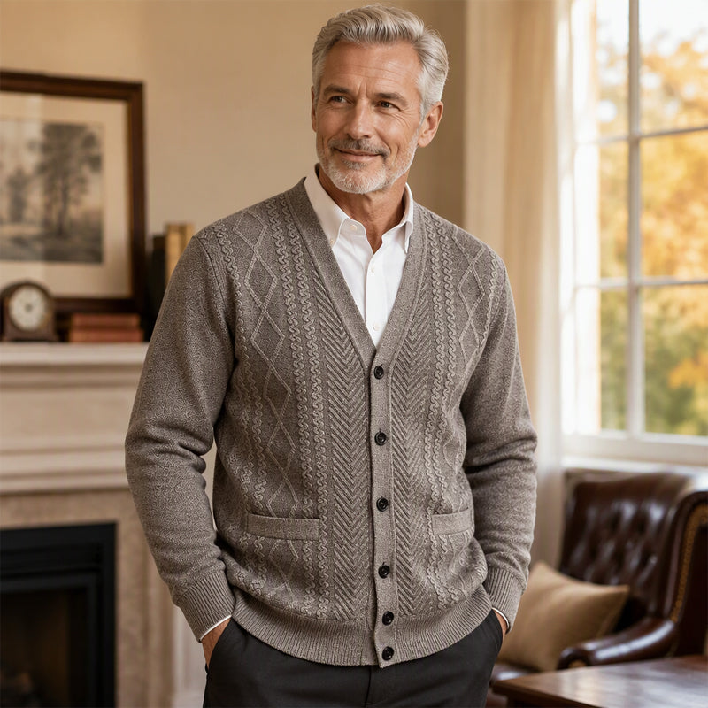 Klassiek thermisch vest voor heren | Klassiek model ❄️ Winterwarmte
