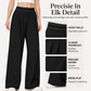 Lichte hoge taille wijde broek voor dames