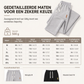 Heren losvallende, rechtvallende joggingbroek – dikke casual brede sportbroek voor herfst en winter