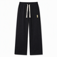 Heren losvallende, rechtvallende joggingbroek – dikke casual brede sportbroek voor herfst en winter