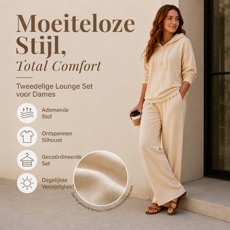 🔥Gratis verzending✈️Vrouwen Informele Hoodie En Lounging Broek Set