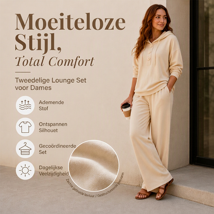 🔥Gratis verzending✈️Vrouwen Informele Hoodie En Lounging Broek Set