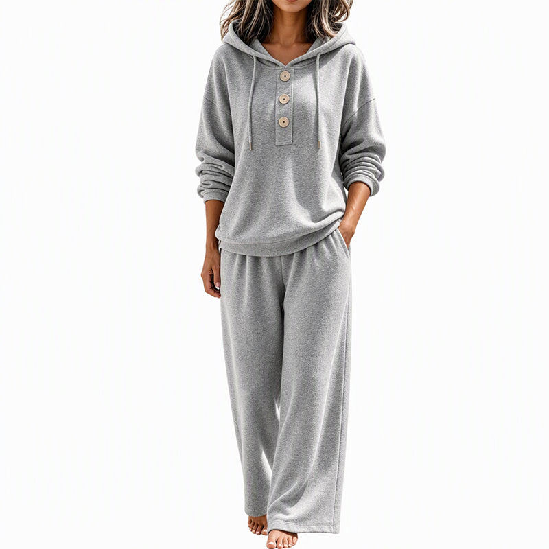 🔥Gratis verzending✈️Vrouwen Informele Hoodie En Lounging Broek Set