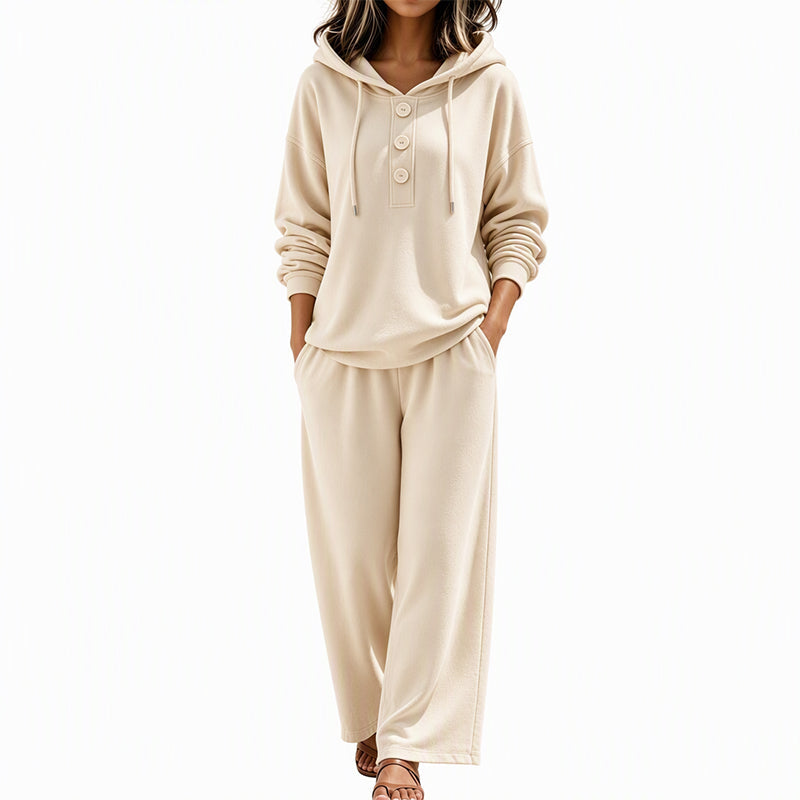 🔥Gratis verzending✈️Vrouwen Informele Hoodie En Lounging Broek Set