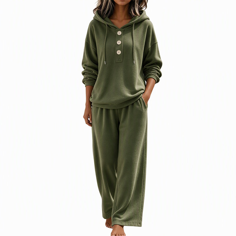 🔥Gratis verzending✈️Vrouwen Informele Hoodie En Lounging Broek Set