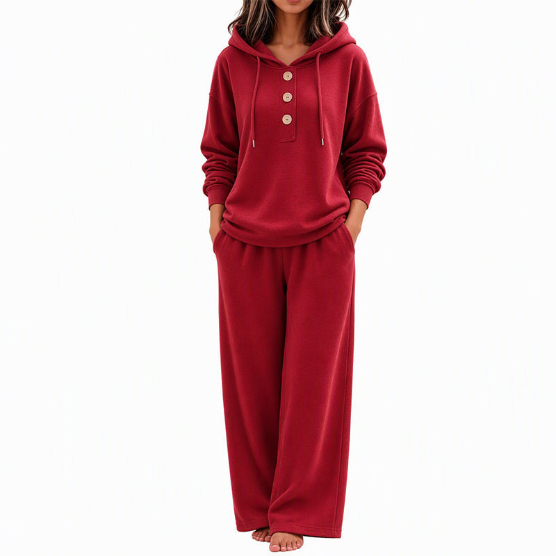 🔥Gratis verzending✈️Vrouwen Informele Hoodie En Lounging Broek Set