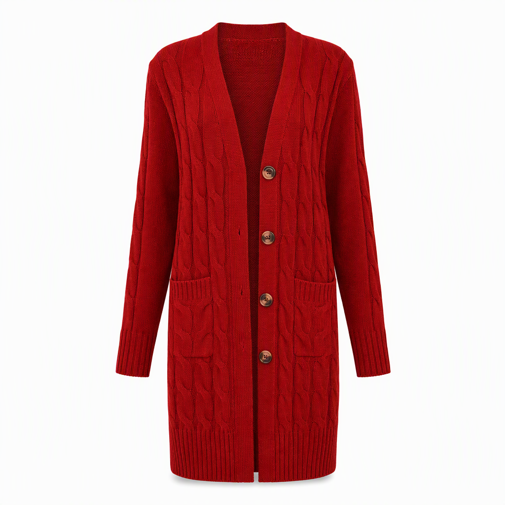 🔥Gratis verzending✈️Dames Lange Enkelijks Knit Vest Casual Jas Voor Herfst en Winter