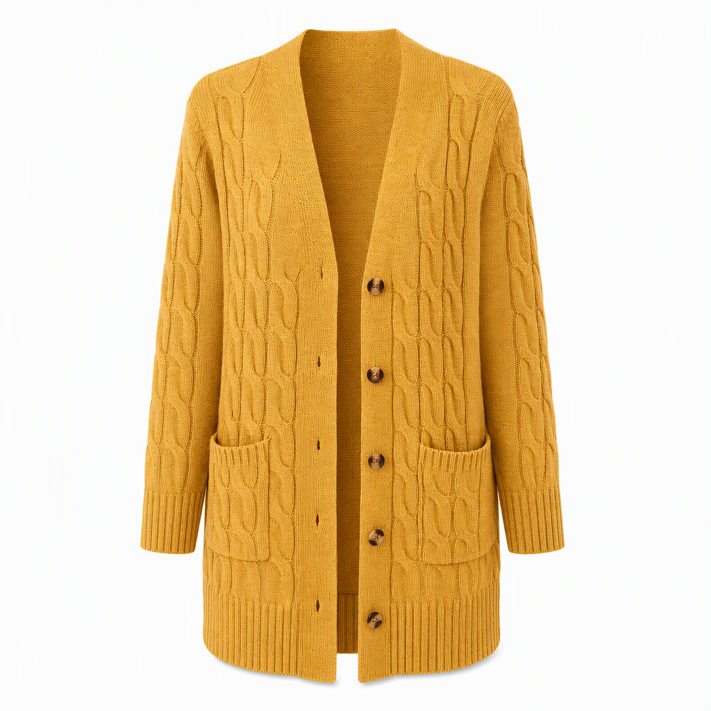 🔥Gratis verzending✈️Dames Lange Enkelijks Knit Vest Casual Jas Voor Herfst en Winter