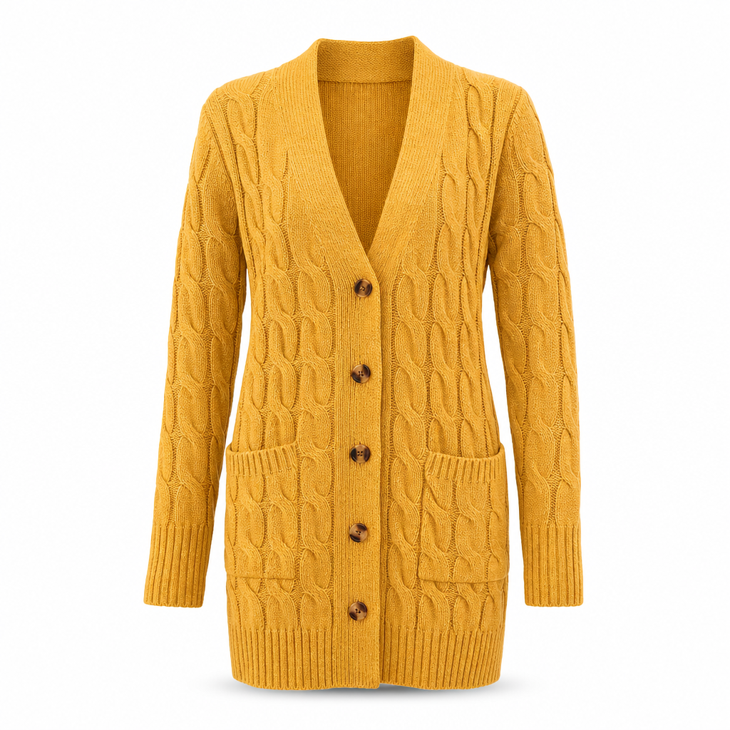 🔥Gratis verzending✈️Dames Lange Enkelijks Knit Vest Casual Jas Voor Herfst en Winter