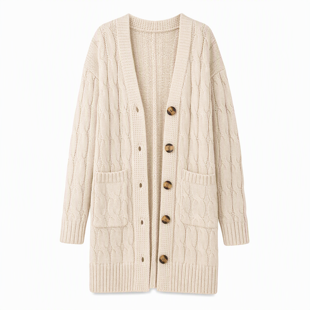 🔥Gratis verzending✈️Dames Lange Enkelijks Knit Vest Casual Jas Voor Herfst en Winter
