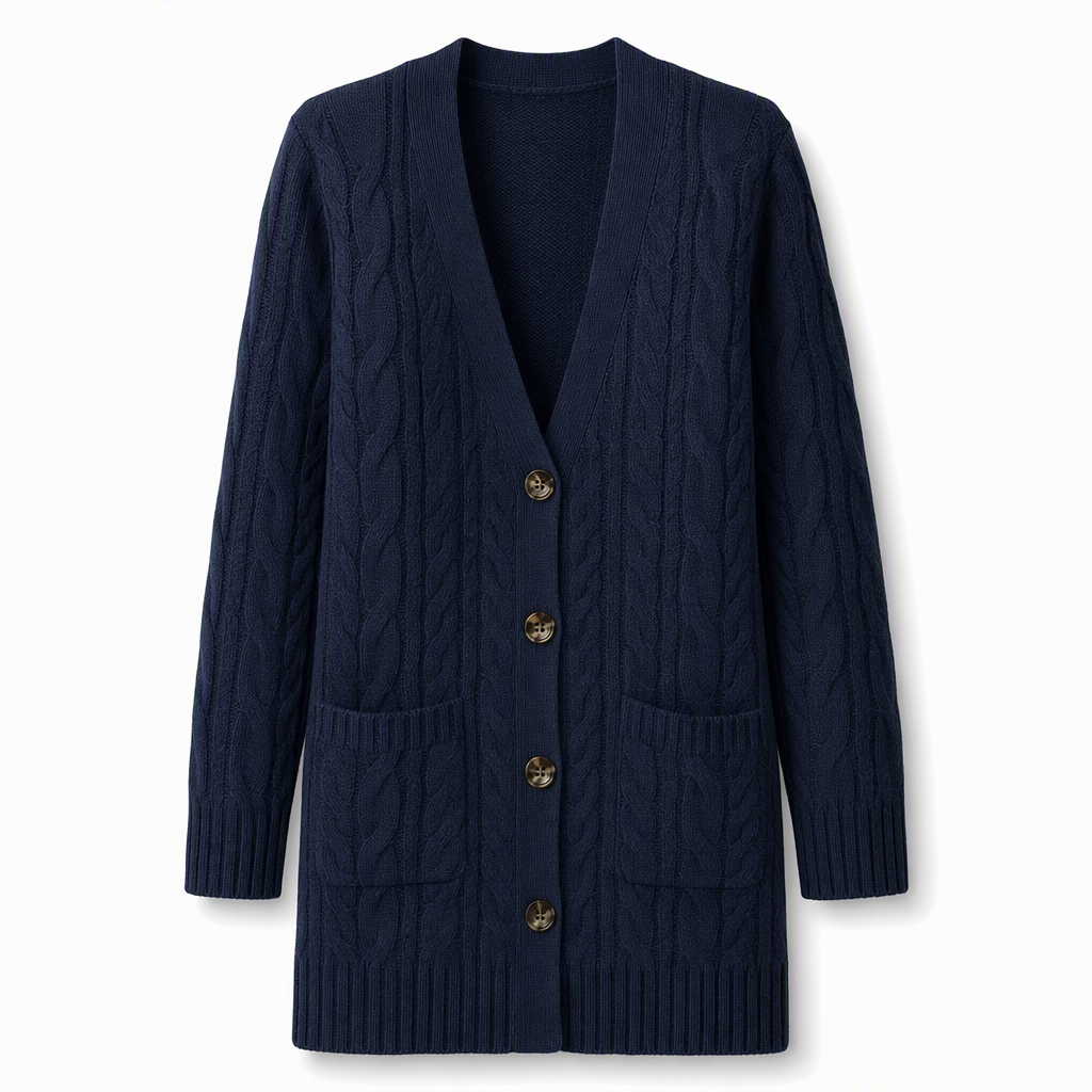 🔥Gratis verzending✈️Dames Lange Enkelijks Knit Vest Casual Jas Voor Herfst en Winter