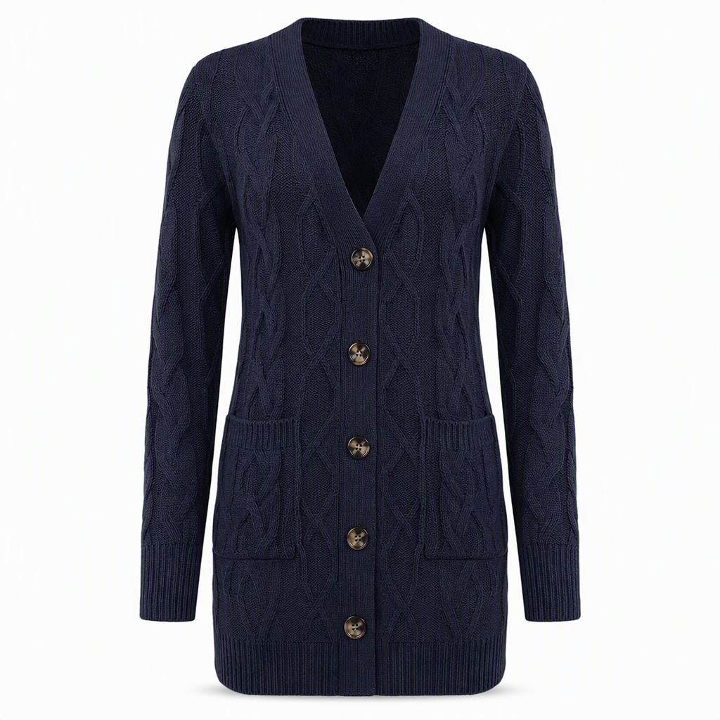 🔥Gratis verzending✈️Dames Lange Enkelijks Knit Vest Casual Jas Voor Herfst en Winter
