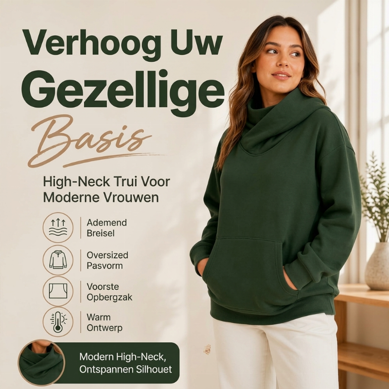 🔥Gratis verzending✈️Casual dames sweatshirt met capuchon en colshirt