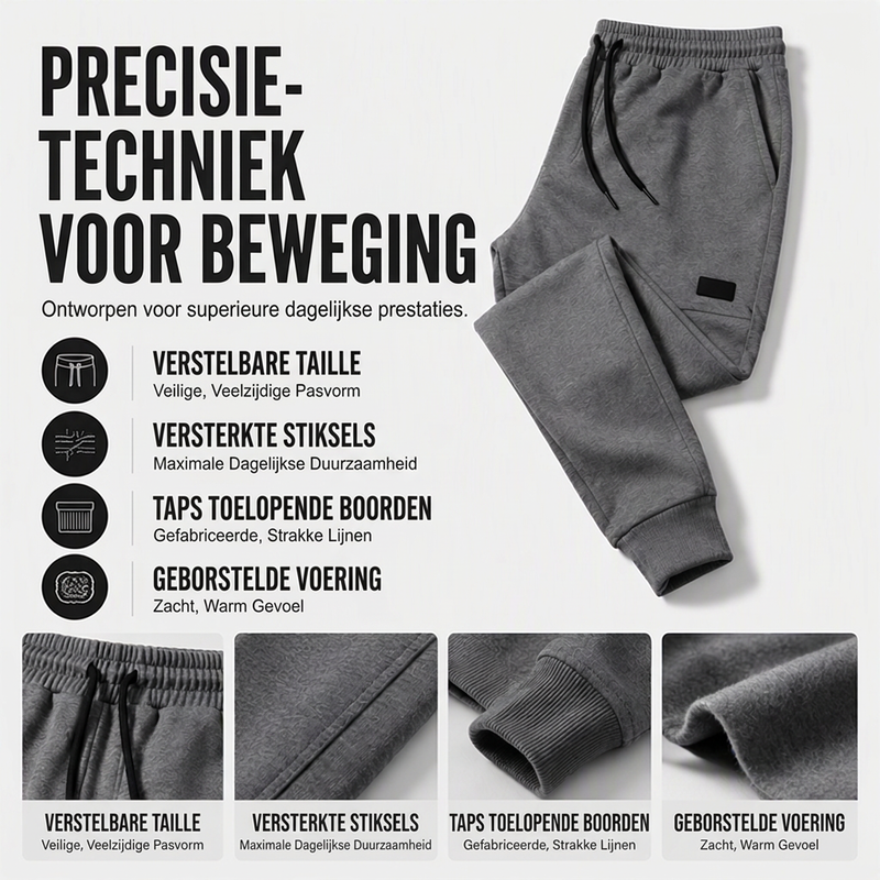 🔥50% OFF🔥Comfortabele thermische wintertrainingbroek voor heren