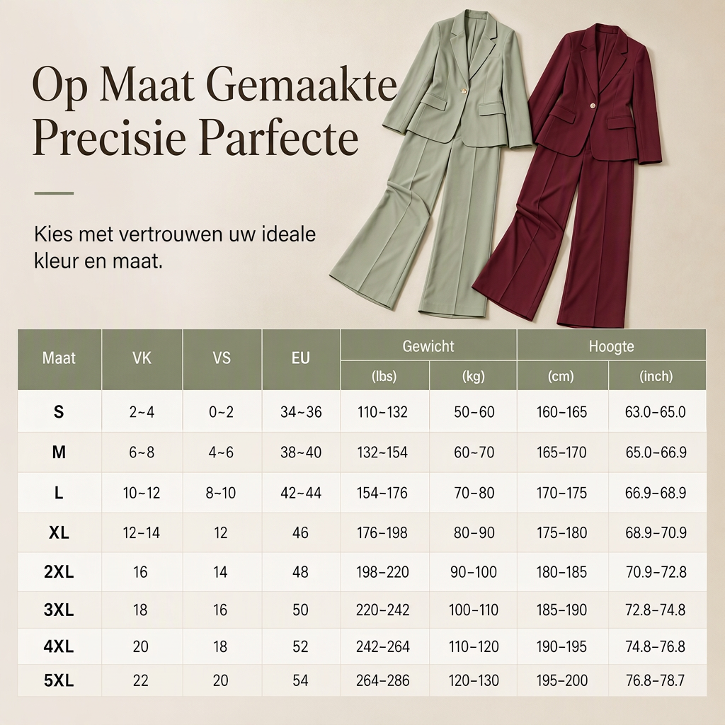 🔥Gratis verzending✈️Stijlvolle tweedelige pakset met getailleerde blazer en ruimvallende wijde broek