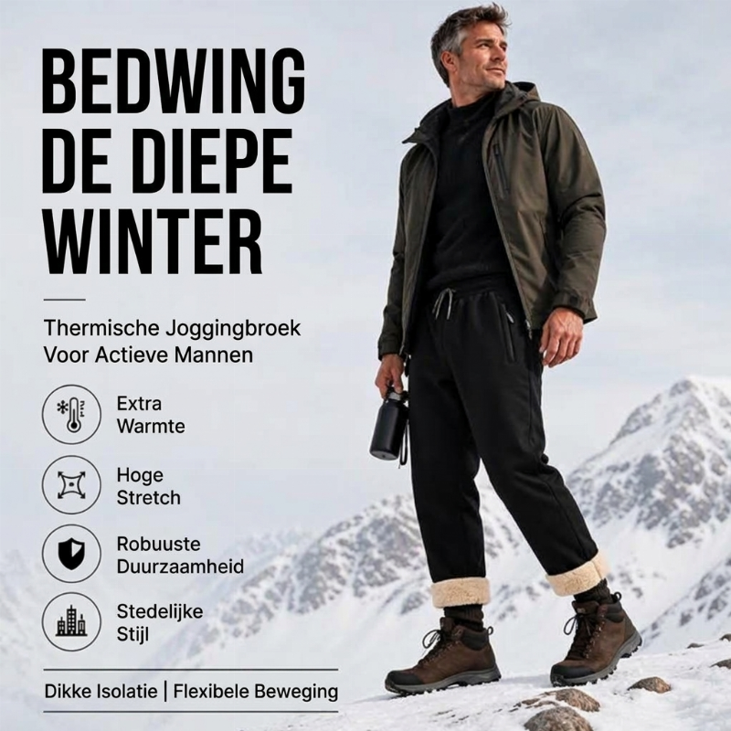 👖🔥Warme joggingbroek voor heren voor de winter