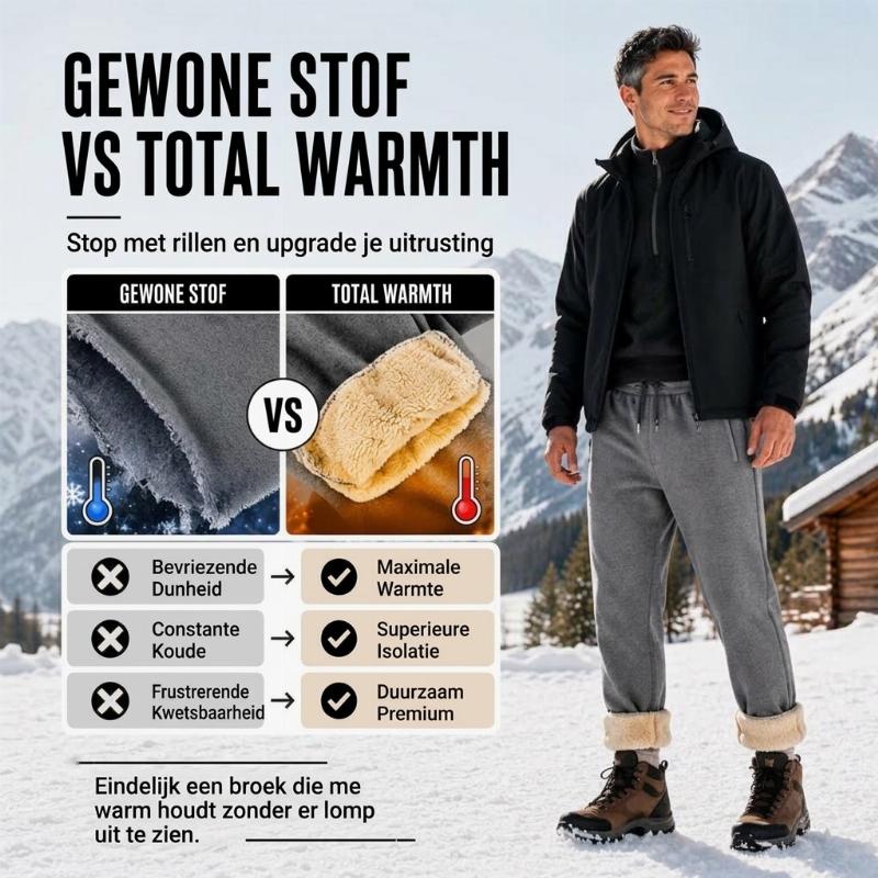 👖🔥Warme joggingbroek voor heren voor de winter