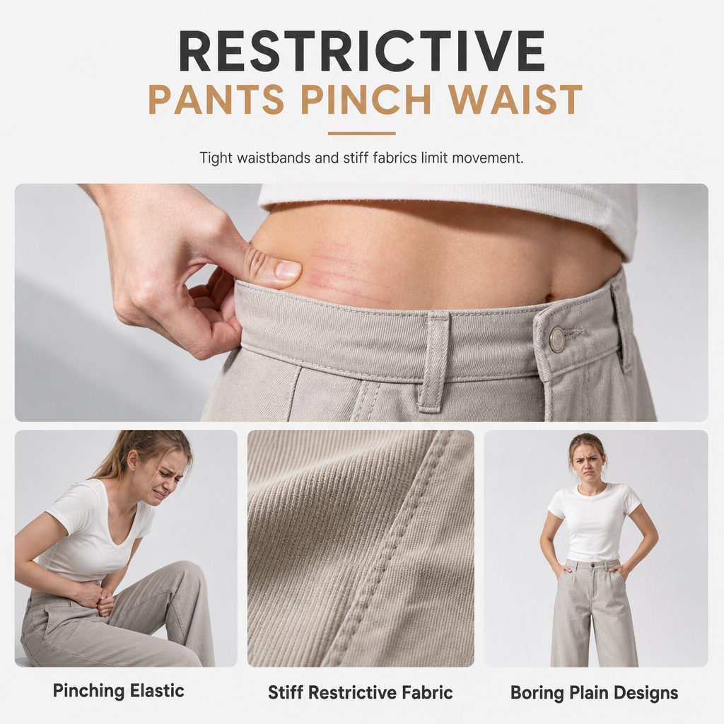 👖Casual sportbroek voor dames met wijde pijpen, elastische tailleband en contrasterende kleur