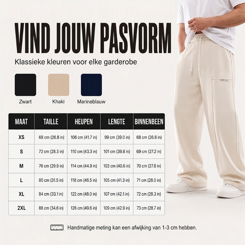 👖Casual losvallende sportbroek met wijde pijpen voor heren