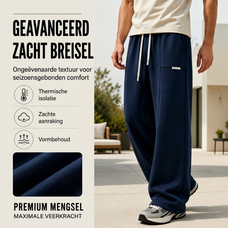 👖Casual losvallende sportbroek met wijde pijpen voor heren