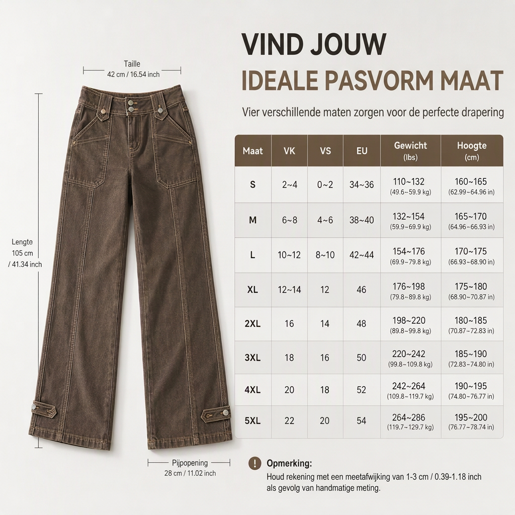 🔥Gratis verzending✈️Dames gewassen gemengde katoenen broek met brede pijp en contrasterende stiksels