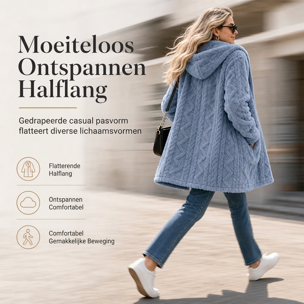 🔥Gratis verzending✈️Casual damesvest van pluche effen kleur