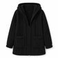 🔥Gratis verzending✈️Casual damesvest van pluche effen kleur