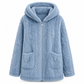 🔥Gratis verzending✈️Casual damesvest van pluche effen kleur