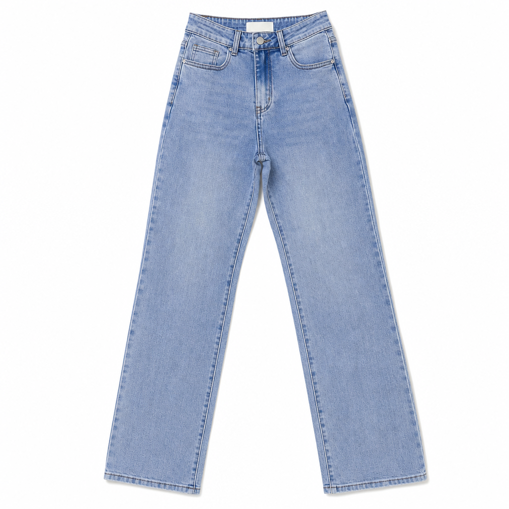 🔥Gratis verzending✈️Dames jeans met losse pasvorm en rechte pijp