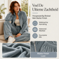 🔥Gratis verzending✈️Elegante 2-Delige Fluwelen Lounge Set met Ritssluiting en Wijde Pijpen