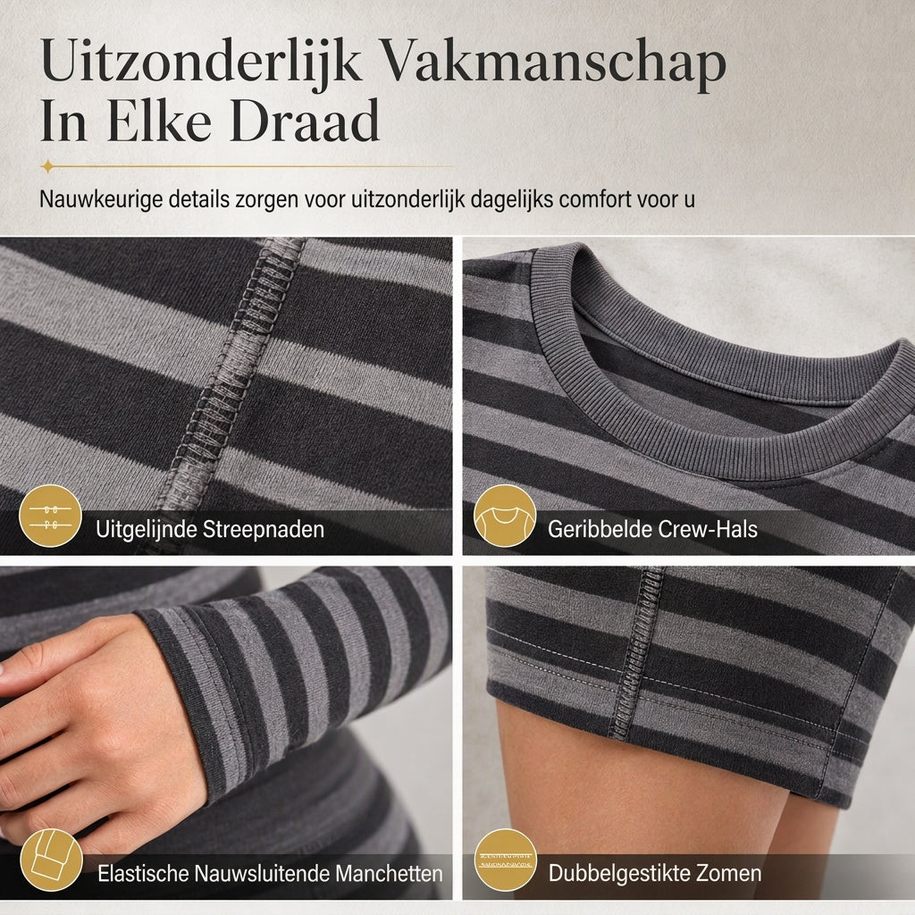 😍Set met strepen en kleurvlakken voor dames
