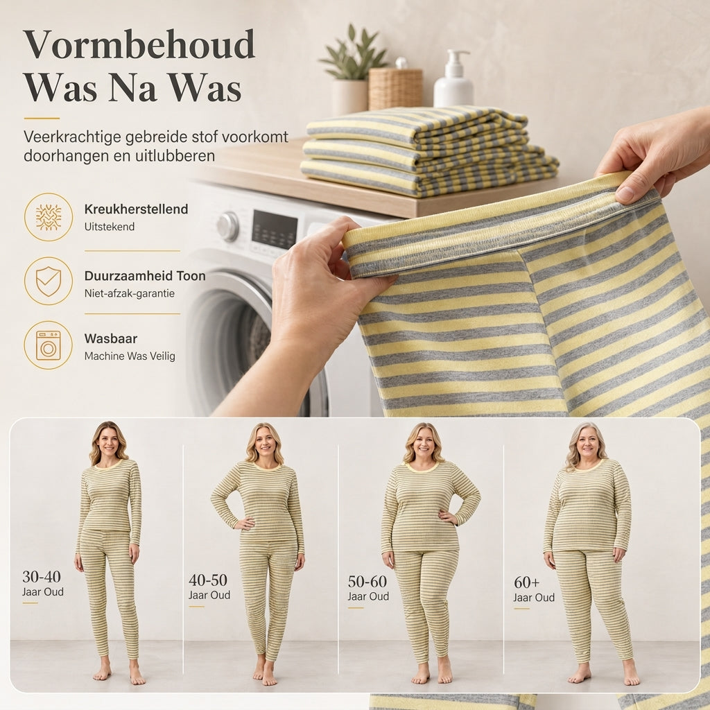 😍Set met strepen en kleurvlakken voor dames
