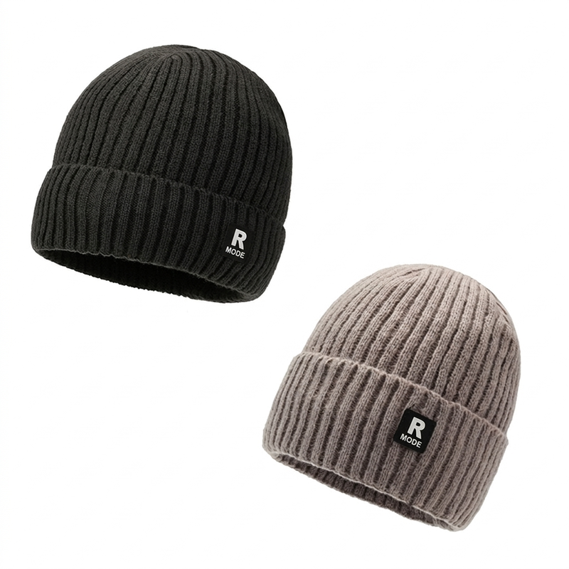 🎩Warme slouchy gebreide schedelmuts voor heren
