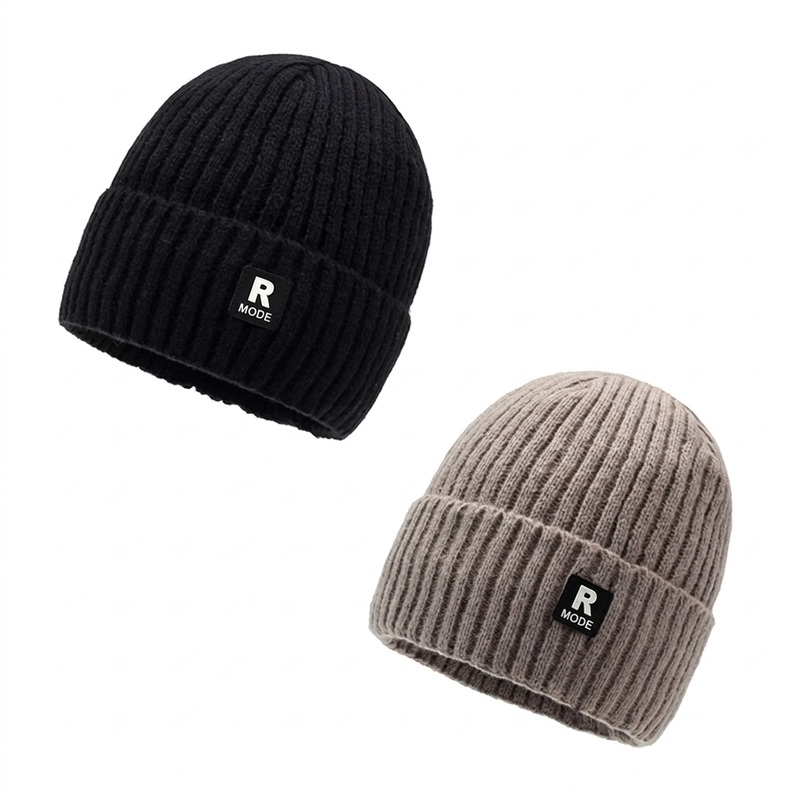 🎩Warme slouchy gebreide schedelmuts voor heren