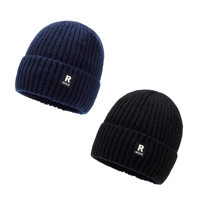 🎩Warme slouchy gebreide schedelmuts voor heren