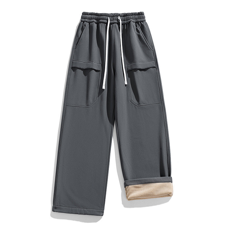 🔥Gratis verzending✈️Heren waterdichte cargo broek met pluche voering