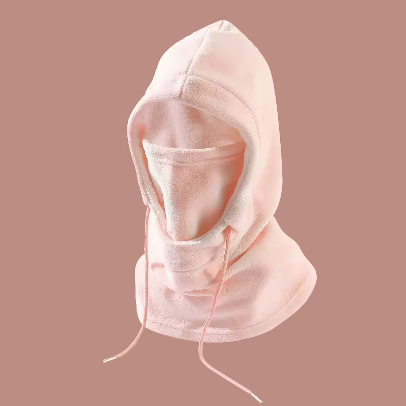 Alles-in-één thermisch wintergezichtsmasker en capuchon