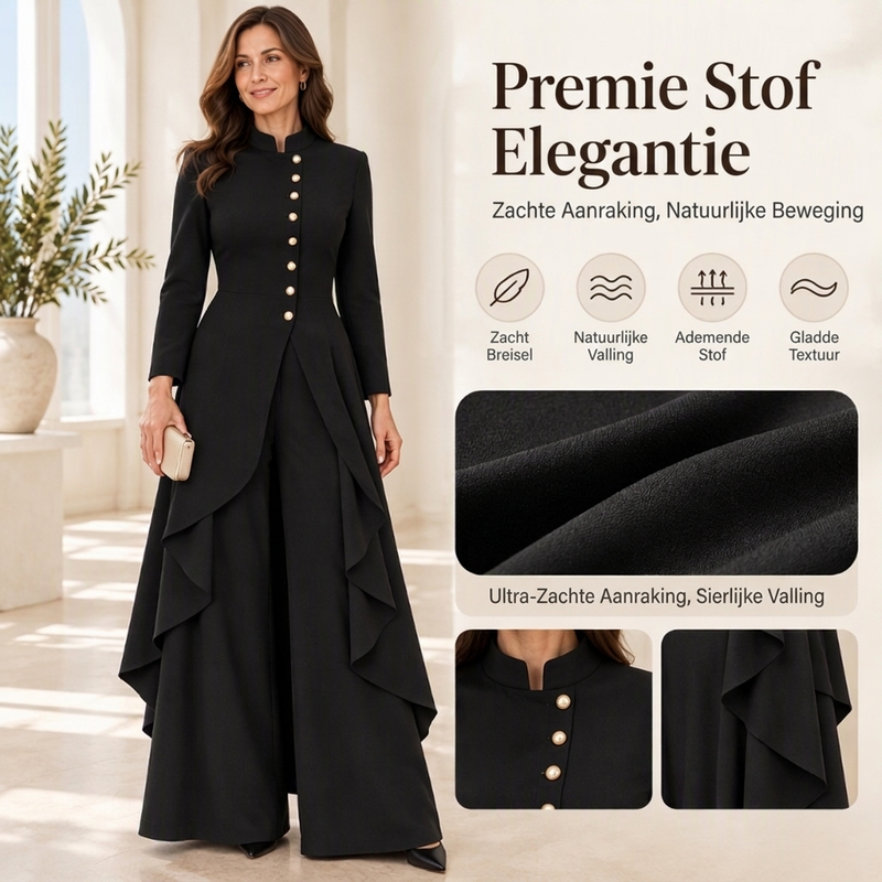 🔥Gratis verzending✈️Elegante Lange Damesmantel 🧥