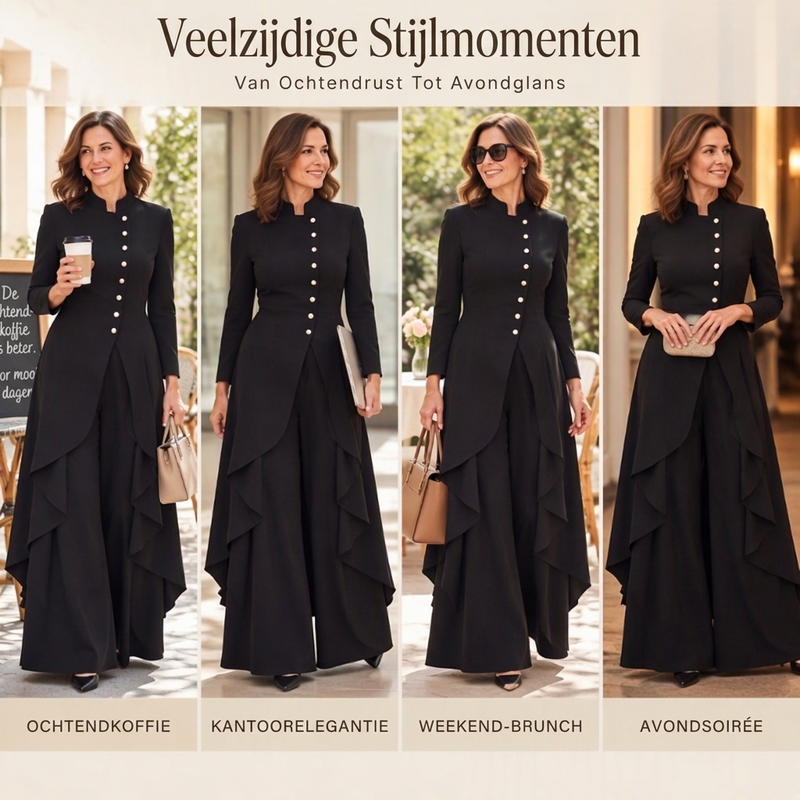 🔥Gratis verzending✈️Elegante Lange Damesmantel 🧥